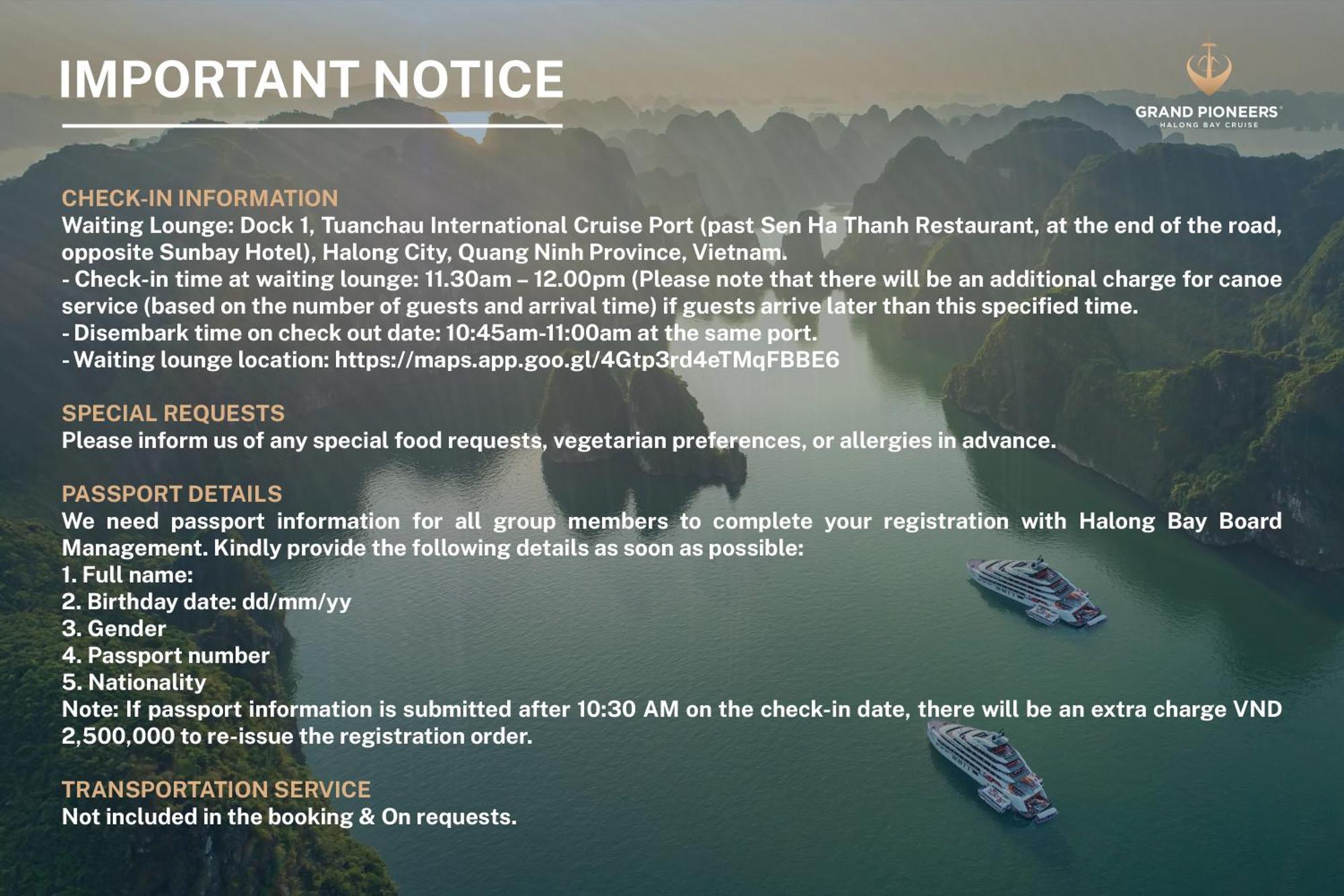 Grand Pioneers Halong Bay Cruise 2 Hotel Hạ Long Ngoại thất bức ảnh